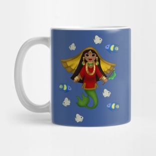 Indian Mermaid Mug